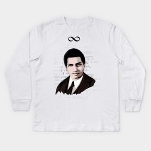 Srinivasa Ramanujan Kids Long Sleeve T-Shirt